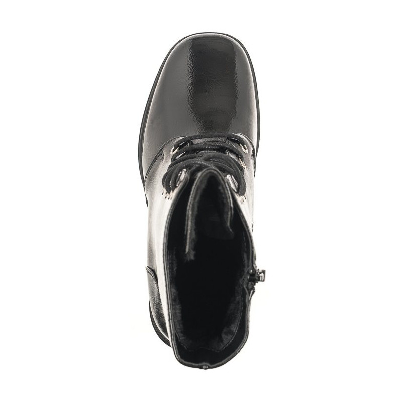 Sergio Leone Czarne Lakierowane BT 208 (SL497-a) batai