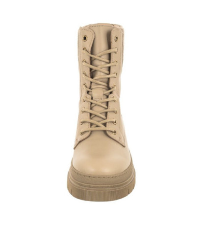 Tommy Hilfiger Feminine Felt Lace Up Bootie Merino FW0FW07500 ABO (TH928-a) batai
