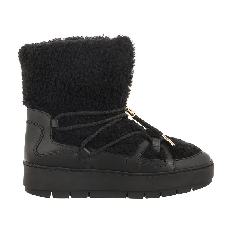 Tommy Hilfiger Tommy Teddy Snowboot Black FW0FW07505 BDS (TH927-b) batai