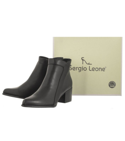 Sergio Leone Czarne BT 633 (SL502-a) bateliai