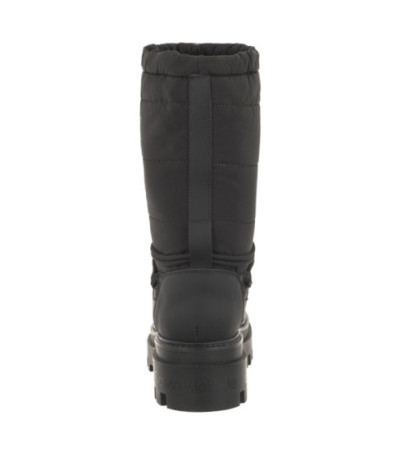 Calvin Klein Flatform Snow Boot Nylon Wn Triple Black YW0YW01146 0GT (CK399-a) batai