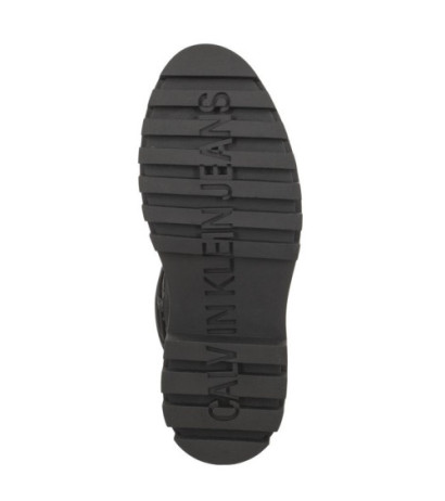 Calvin Klein Flatform Snow Boot Nylon Wn Triple Black YW0YW01146 0GT (CK399-a) batai