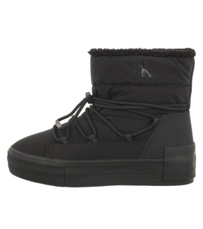 Calvin Klein Bold Vulc Flatf Snow Boot Wn Triple Black YW0YW01181 0GT (CK402-a) batai