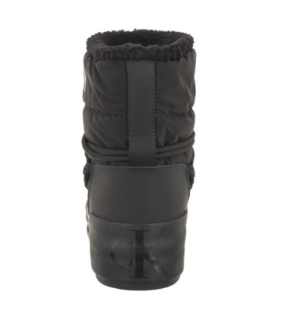 Calvin Klein Bold Vulc Flatf Snow Boot Wn Triple Black YW0YW01181 0GT (CK402-a) batai