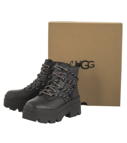 UGG W Brisbane Lace Up 1149650 BLK (UA97-a) batai
