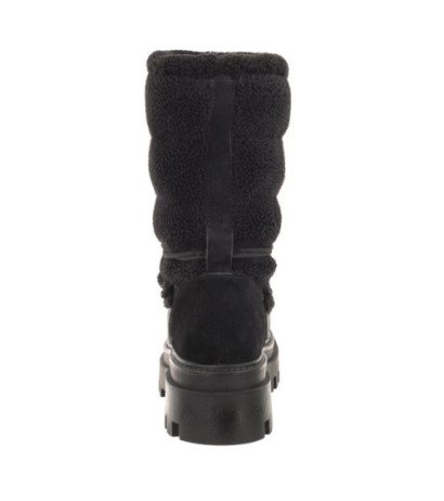 Calvin Klein Flatform Snow Boot Sherpa Wn Triple Black YW0YW01195 0GT (CK410-a) batai