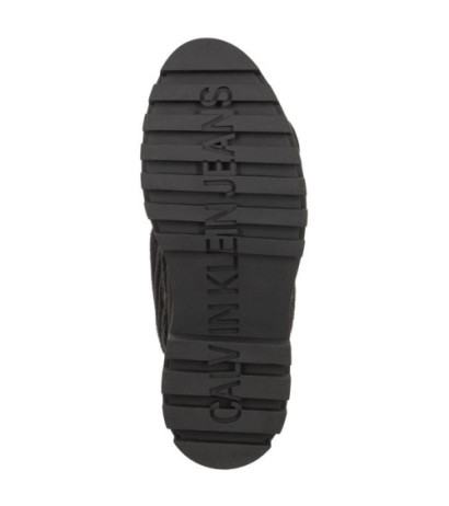 Calvin Klein Flatform Snow Boot Sherpa Wn Triple Black YW0YW01195 0GT (CK410-a) batai