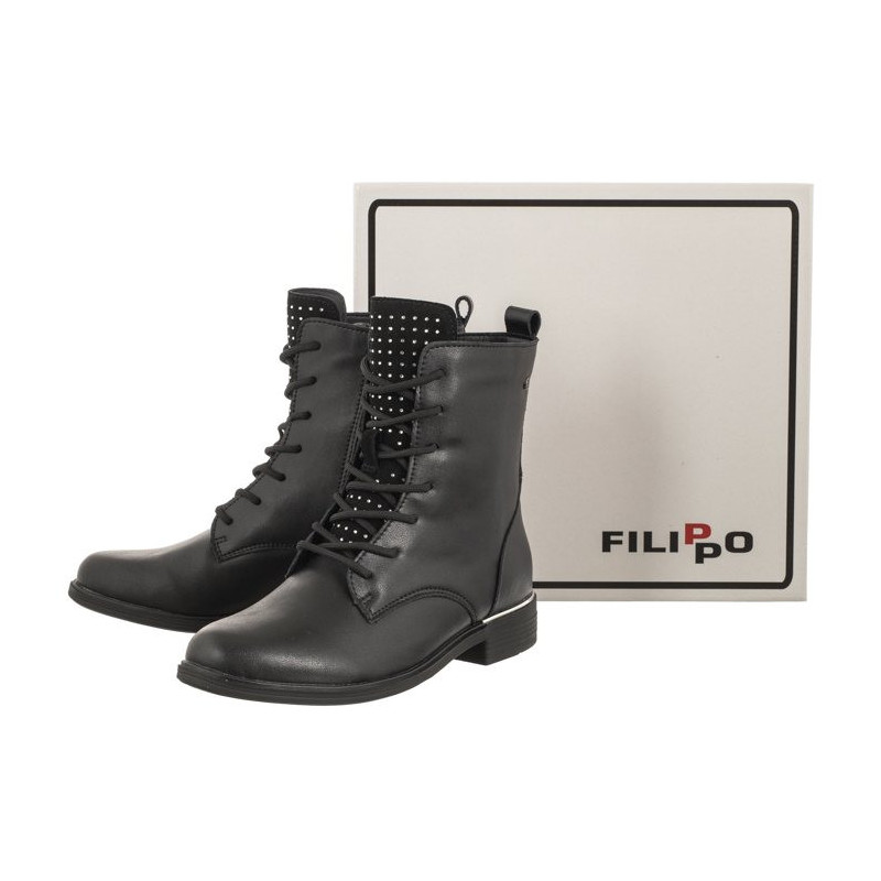 Filippo Czarne DBT4747/24 BK D (FO71-a) batai