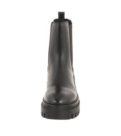 Calvin Klein Chunky Boot Chelsea Lth Mg Sat Triple Black YW0YW01286 0GT (CK413-b) batai