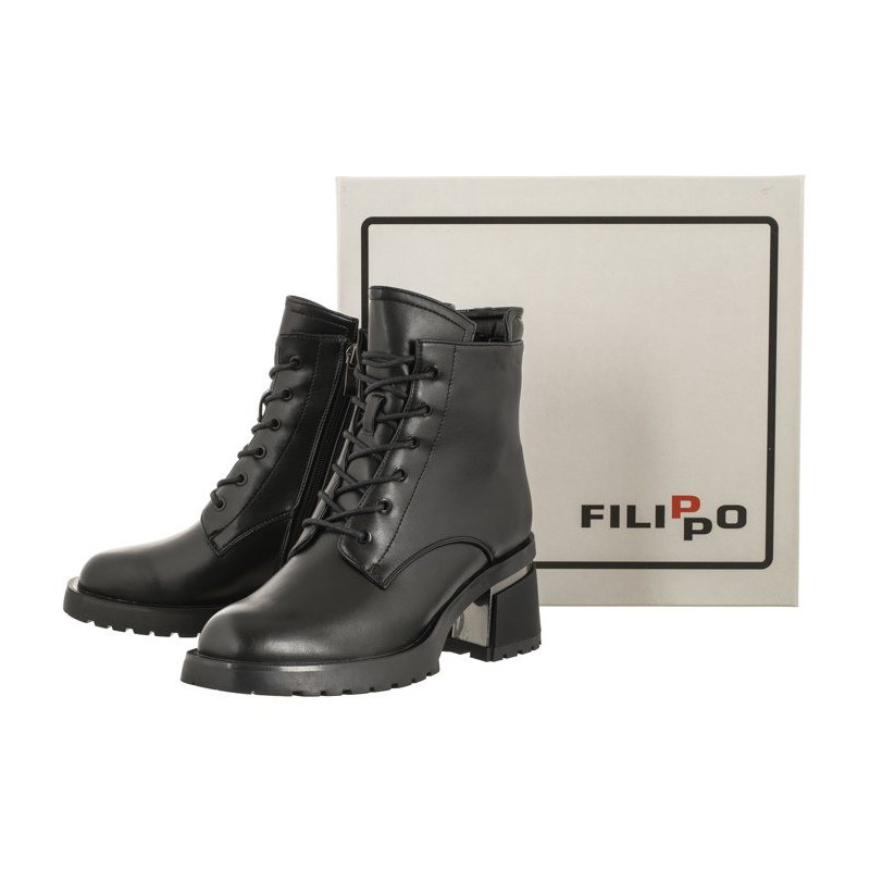 Filippo Czarne DBT4840/23 BK  (FO73-a) bateliai