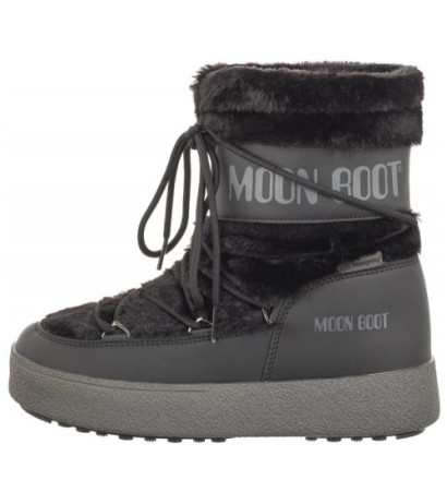 Moon Boot MB Ltrack Faux Fur WP Black 24501300001 (MB63-a) batai