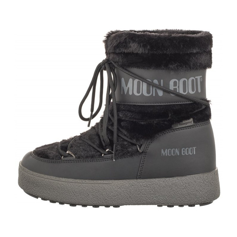 Moon Boot MB Ltrack Faux Fur WP Black 24501300001 (MB63-a) batai