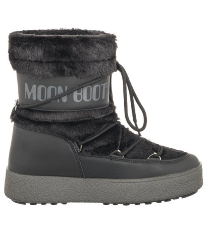 Moon Boot MB Ltrack Faux Fur WP Black 24501300001 (MB63-a) batai