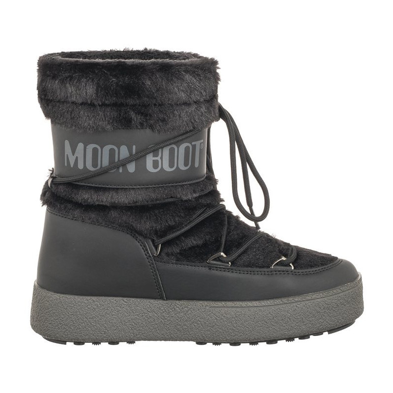 Moon Boot MB Ltrack Faux Fur WP Black 24501300001 (MB63-a) batai