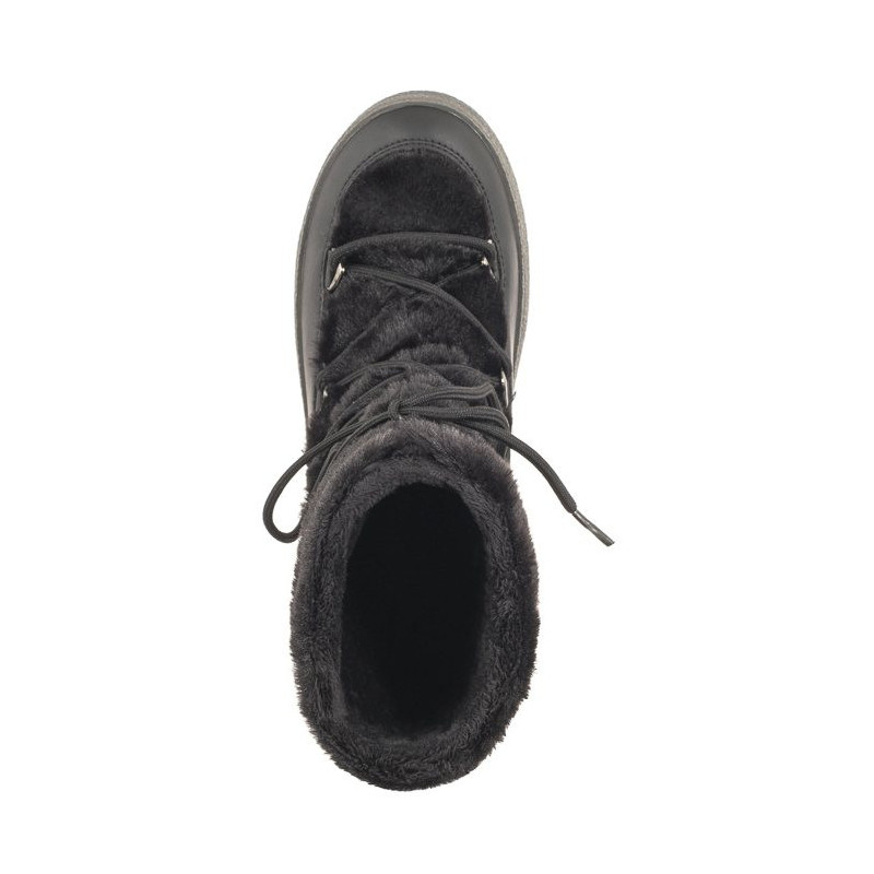 Moon Boot MB Ltrack Faux Fur WP Black 24501300001 (MB63-a) batai