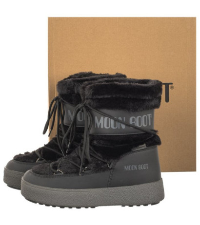 Moon Boot MB Ltrack Faux Fur WP Black 24501300001 (MB63-a) batai
