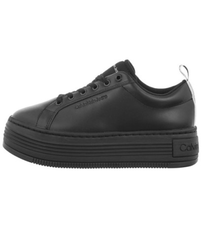 Calvin Klein Bold Flatf Low Laceup Lth In Lum Triple Black YW0YW01309 0GT (CK444-a) bateliai