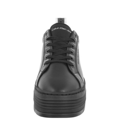 Calvin Klein Bold Flatf Low Laceup Lth In Lum Triple Black YW0YW01309 0GT (CK444-a) bateliai