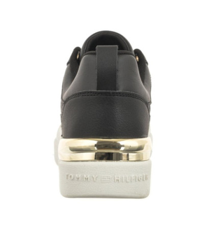 Tommy Hilfiger Lux Court Sneaker Monogram Black FW0FW07808 BDS (TH1014-b) sportiniai bateliai