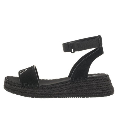 Calvin Klein Sporty Wedge Rope Su Con Black YW0YW00977 BDS (CK456-a)