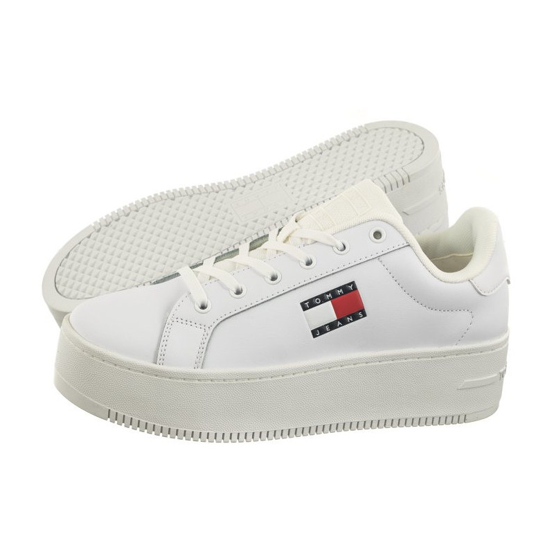Tommy Hilfiger Tjw Flatform Ess White EN0EN02518 YBS (TH1025-b) bateliai