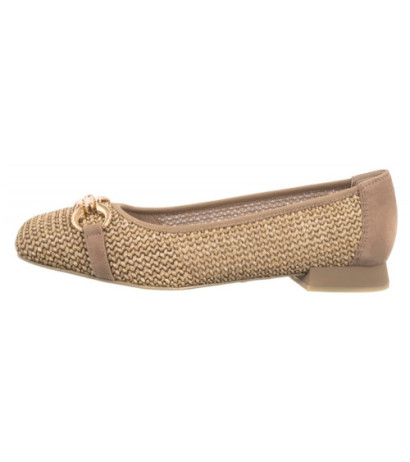 Caprice Beżowe 9-22503-42 311 Bark Comb (CP396-b) bateliai