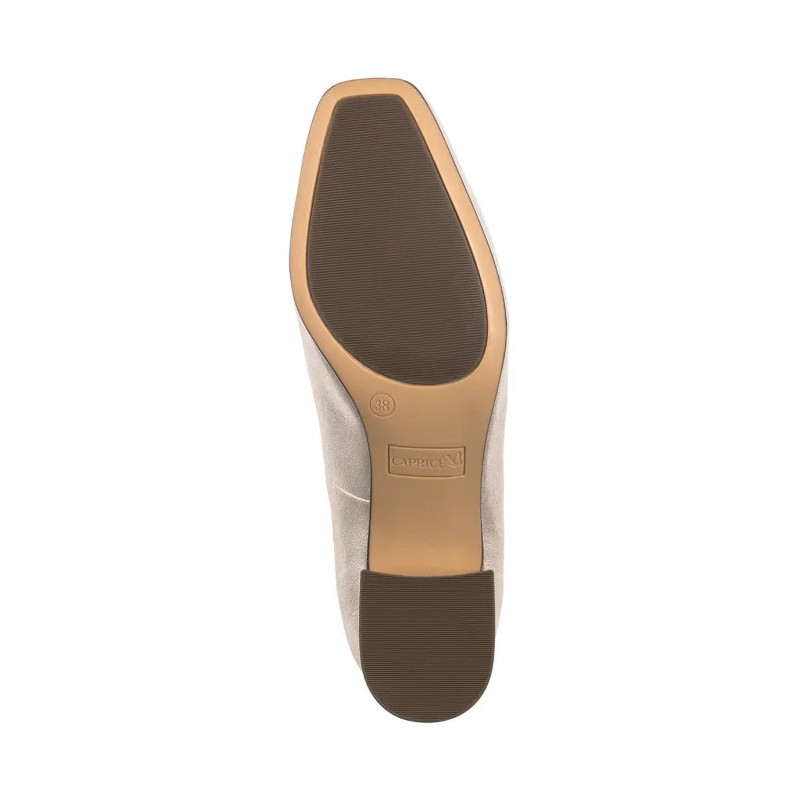 Caprice Złote 9-22315-42 341 Taupe Metallic (CP401-b) bateliai