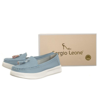 Sergio Leone Niebieskie SP 015 (SL505-a) batai