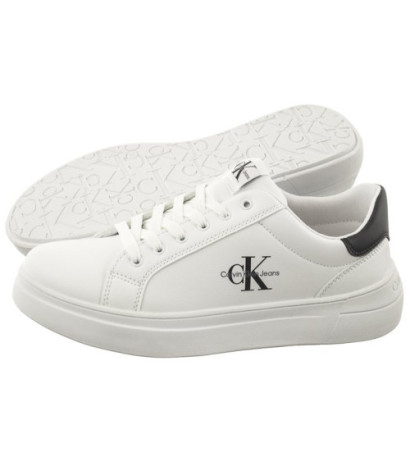 Calvin Klein Low Cut Sneaker V3X9-80876-1355 X002 White/Black  (CK468-a) batai