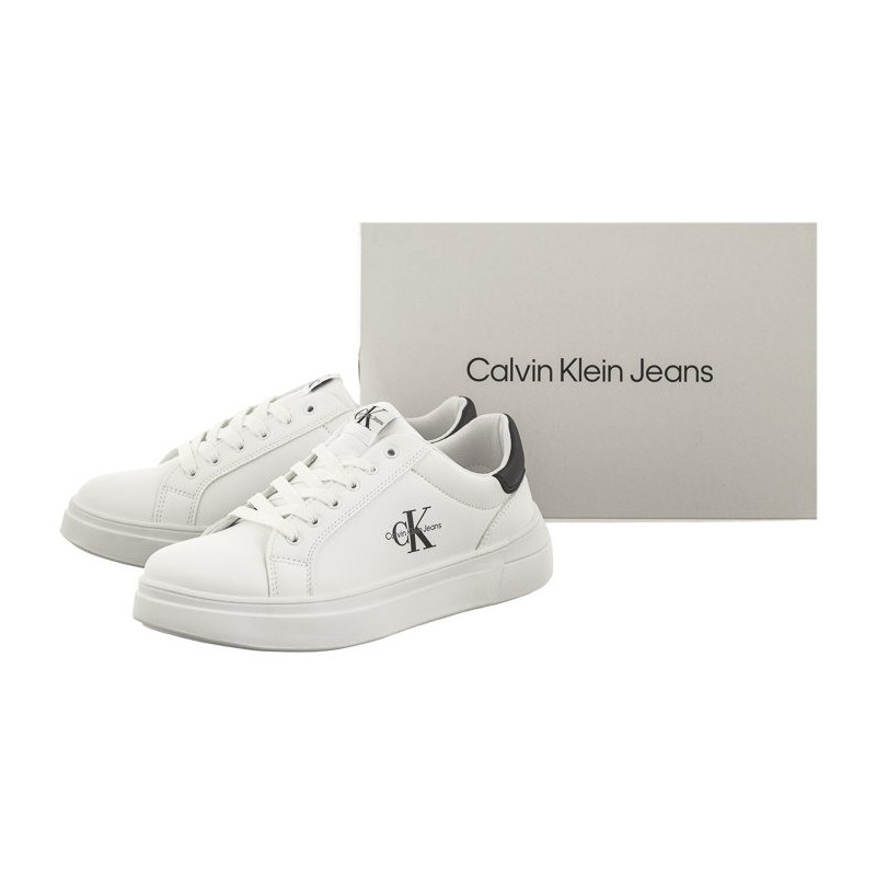 Calvin Klein Low Cut Sneaker V3X9-80876-1355 X002 White/Black  (CK468-a) batai