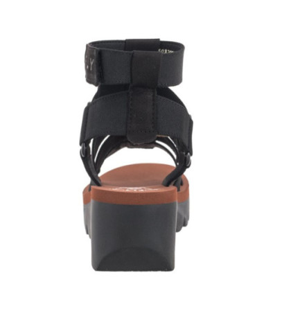 FLY London Yufi Cupi/Elas Blk/Blk/Brick P145032003 (FL401-a)