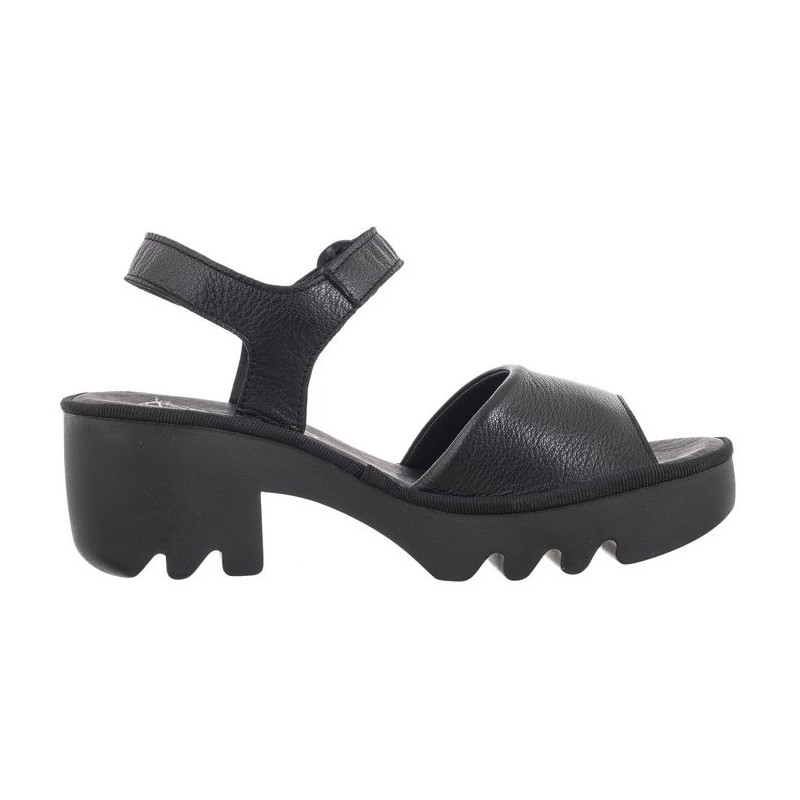 FLY London Tull Mousse Black/Black P501503000 (FL403-a) sandalai