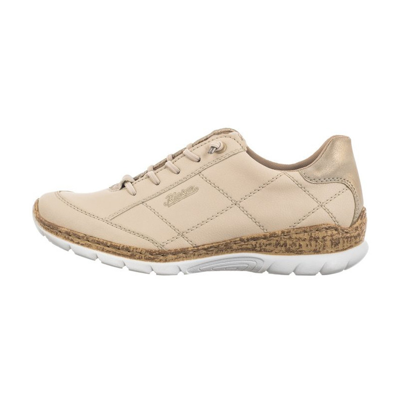 Rieker Beżowe N4268-60 Beige (RI156-a) batai