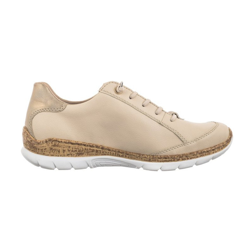 Rieker Beżowe N4268-60 Beige (RI156-a) batai