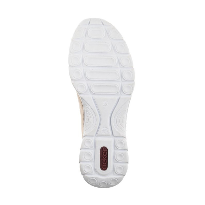 Rieker Beżowe N4268-60 Beige (RI156-a) batai