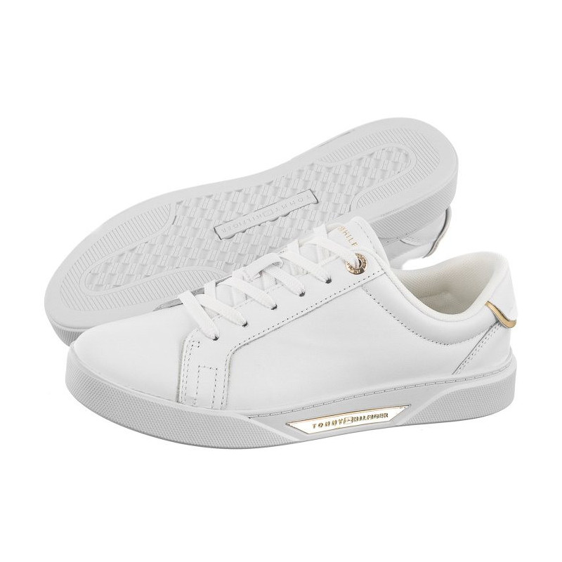 Tommy Hilfiger Chic Hw Court Sneaker White FW0FW07813 YBS (TH1052-a) batai