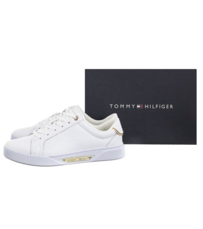 Tommy Hilfiger Chic Hw Court Sneaker White FW0FW07813 YBS (TH1052-a) batai