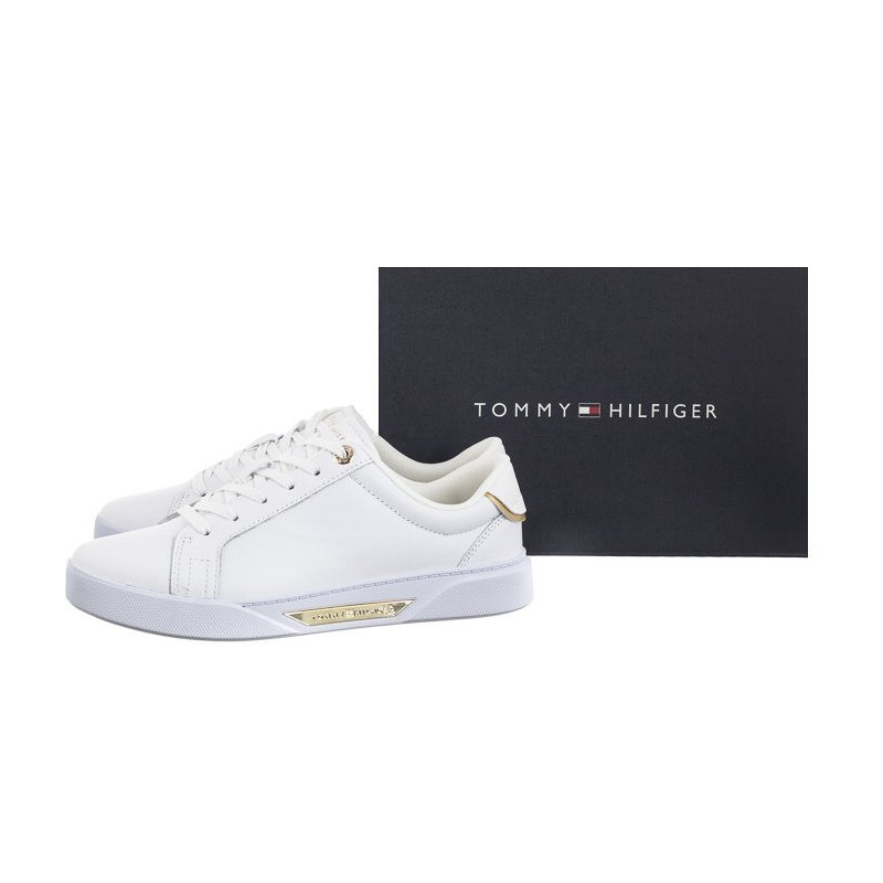 Tommy Hilfiger Chic Hw Court Sneaker White FW0FW07813 YBS (TH1052-a) batai