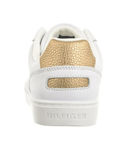 Tommy Hilfiger Essential Cupsole Sneaker White/Gold FW0FW07908 0K6 (TH1056-a) sportiniai bateliai