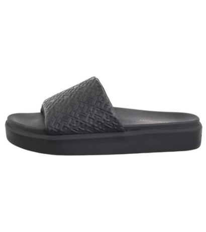 Tommy Hilfiger TH Platform Pool Slide Black FW0FW07855 BDS (TH1061-a) Moteriški batai/šlepetės