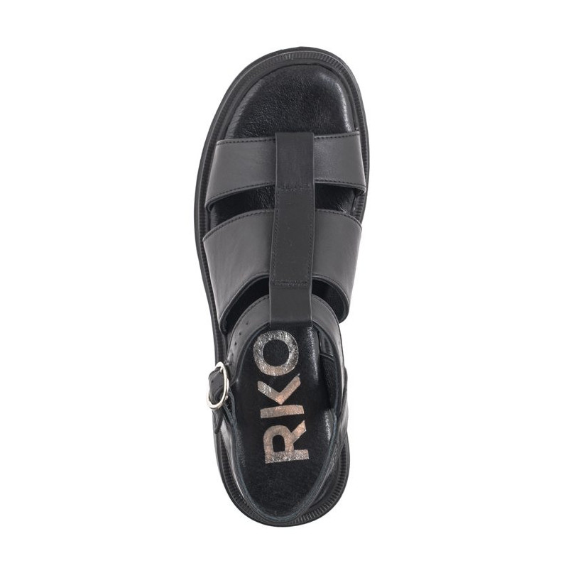 Ryłko Czarne 3MF84_Y_ _2NY (RY829-a) sandalai