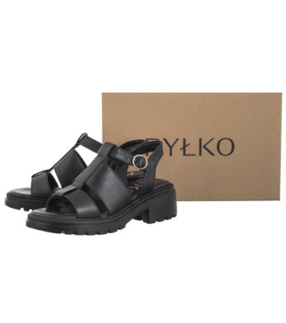 Ryłko Czarne 3MF84_Y_ _2NY (RY829-a) sandalai