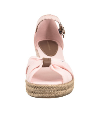 Tommy Hilfiger Basic Open Toe Mid Wedge Whimsy Pink FW0FW04785 TJQ (TH1078-b)
