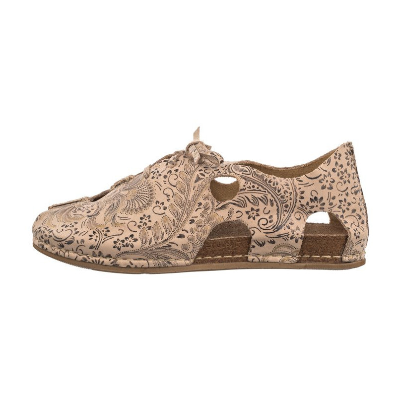 Maciejka Beżowe/Złote 06431-02/00-6 (MA1178-c) batai