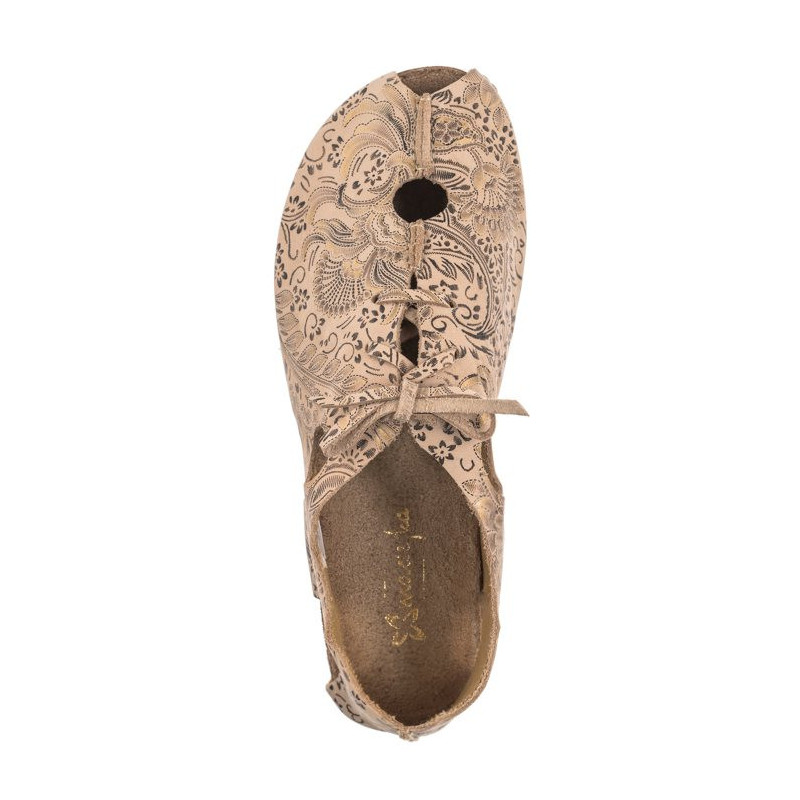 Maciejka Beżowe/Złote 06431-02/00-6 (MA1178-c) batai