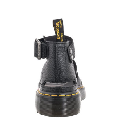 Dr. Martens Clarissa II Quad Milled Nappa Black 24476001 (DR79-a) sandalai