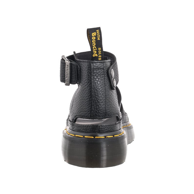 Dr. Martens Clarissa II Quad Milled Nappa Black 24476001 (DR79-a) sandalai