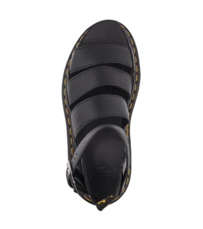 Dr. Martens Clarissa II Quad Milled Nappa Black 24476001 (DR79-a) sandalai