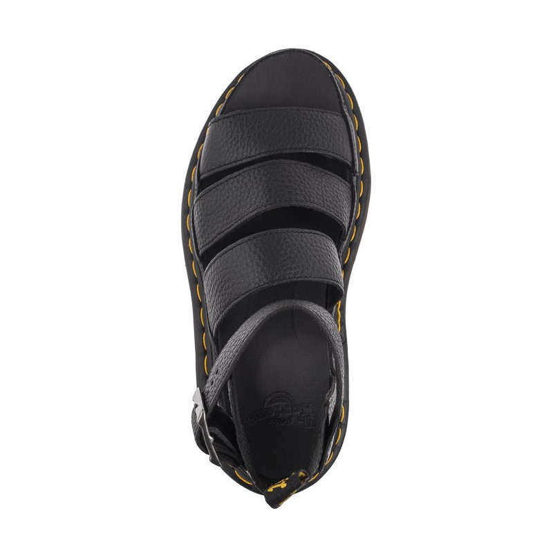 Dr. Martens Clarissa II Quad Milled Nappa Black 24476001 (DR79-a) sandalai