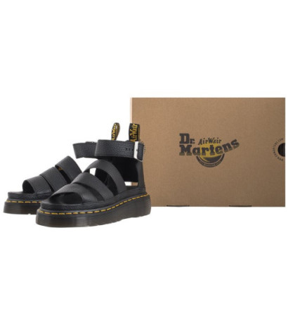 Dr. Martens Clarissa II Quad Milled Nappa Black 24476001 (DR79-a) sandalai